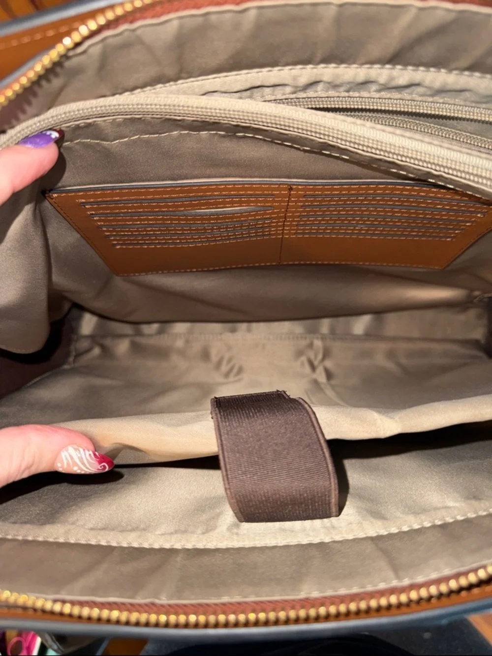 Bostanten Stroud Vintage Leather Briefcase - Picture 10 of 14